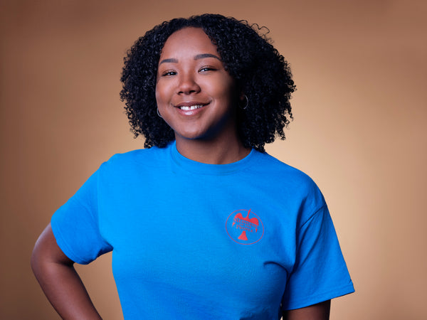 Sapphire Blue Unisex Short Sleeve T-Shirt