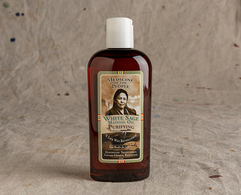 White Sage Massage Oil - Purifying